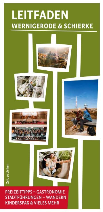 Leitfaden Wernigerode & Schierke