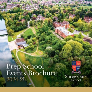 Shrewsbury Prep School Events Brochure 2024-25