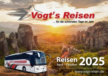 Vogts Reisen "REISEN 2025"