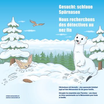 Auf Spurensuche mit Hermelin - Weissenstein-Erlebnis