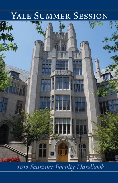 Yale Summer Session And Yale University