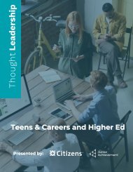 Careers and Higher Ed Thought Leadership