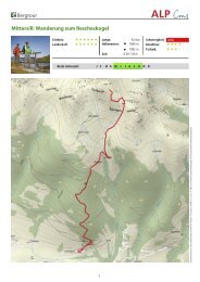 Wanderung zum Rescheskogel - Hotel Gasthof Hirschenwirt in ...