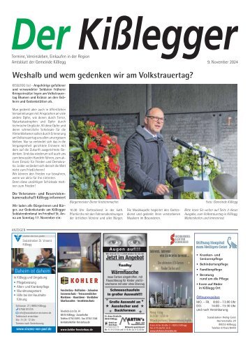 09.11.2024 Der Kißlegger