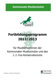 Fortbildungsprogramm 2012/2013