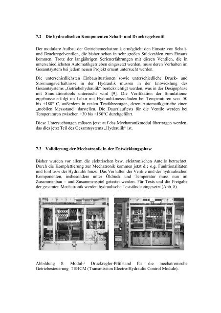 Prüf- und Teststrategie für mechatronische ... - FKFS