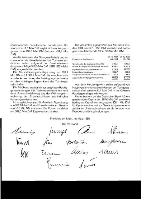 1984 - Historische Gesellschaft der Deutschen Bank e.V.
