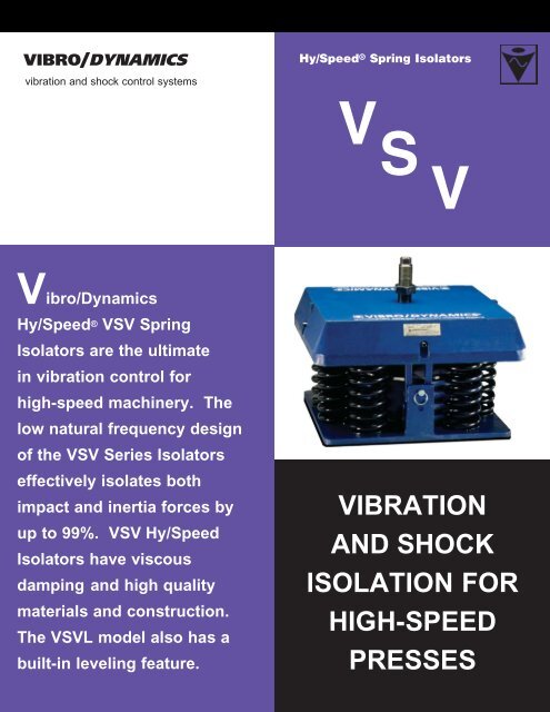 Dynamic Isolation Systems - Technical Information