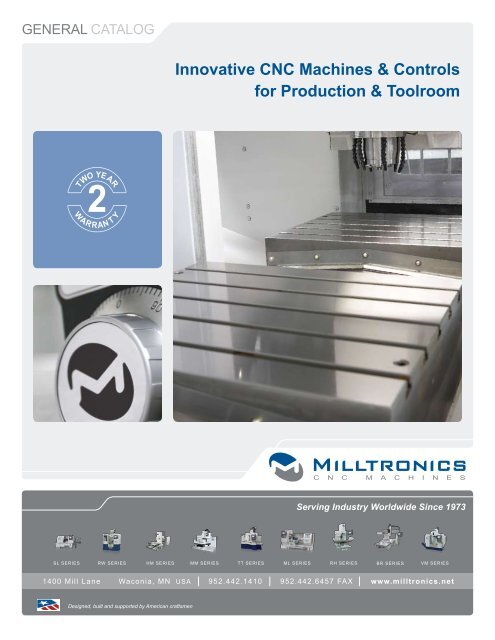 Innovative CNC Machines & Controls for Production ... - Milltronics