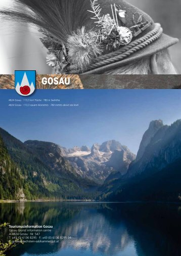 Tourismusinformation Gosau - Dachstein Salzkammergut