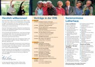 Seniorenmesse + Gesundheitsmeile - Schwetzingen