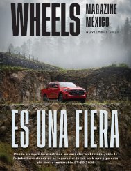 Wheels Magazine México Noviembre 2024