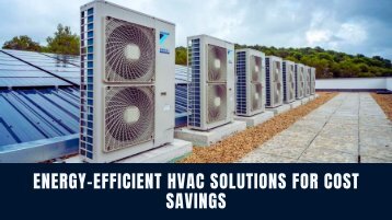 Energy-Efficient HVAC Solutions for Cost Savings
