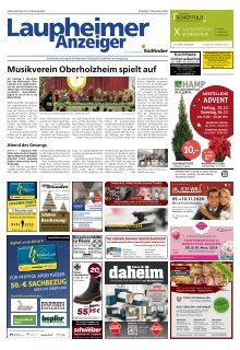 09.11.2024 Laupheimer Anzeiger
