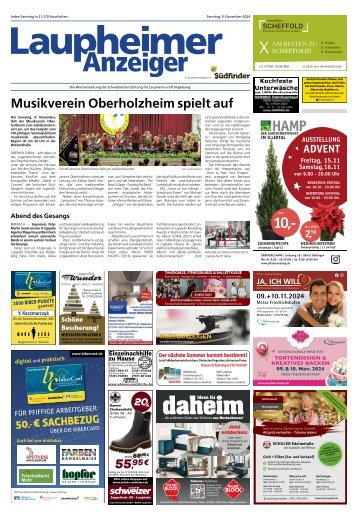 09.11.2024 Laupheimer Anzeiger