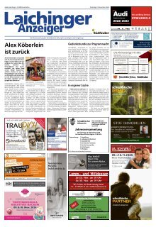 09.11.2024 Laichinger Anzeiger