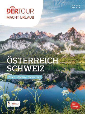 DERTOUR Österreich Schweiz Polen Ungarn Tschechien 2025