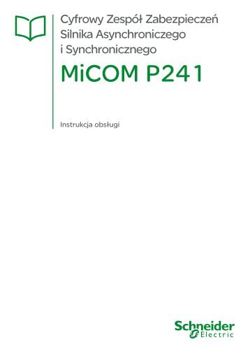 MiCOM P241 - Schneider Electric