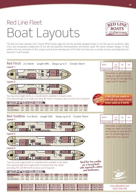 Download 2011 brochure - UK Boat Hire