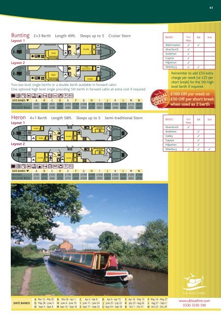 Download 2011 brochure - UK Boat Hire