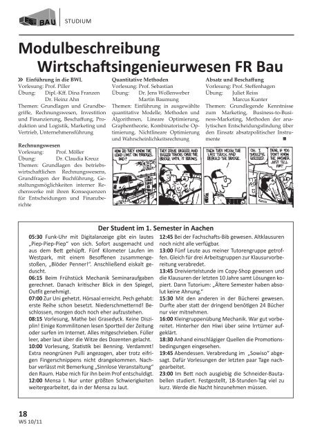 Ersti-Info - Fachschaft Bauingenieurwesen RWTH Aachen