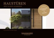 HAUSTÜREN – HOLZ & HOLZ-ALUMINIUM