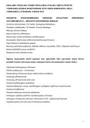 pix Umnotho Usemhlabathini Indaba isizulu