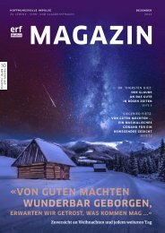 ERF Medien Magazin Dezember 2024