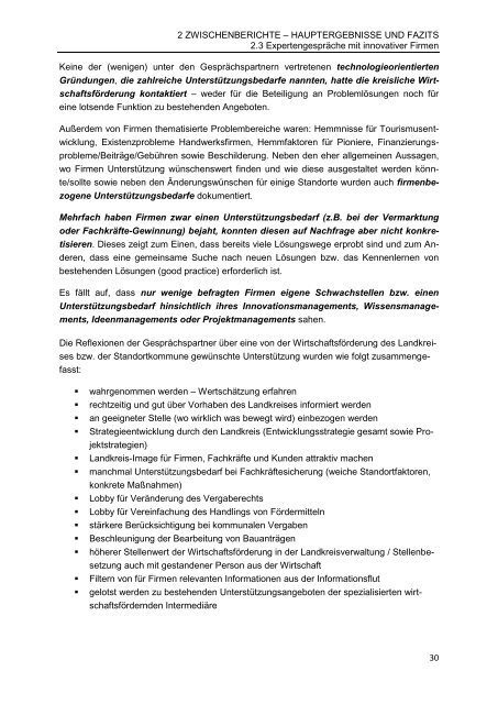 Analyse und strategische Handlungsansätze - Landkreis Potsdam ...