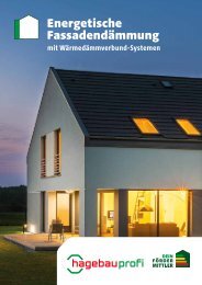 Energetische Fassadendämmung - mit Wärmedämmverbund-Systemen