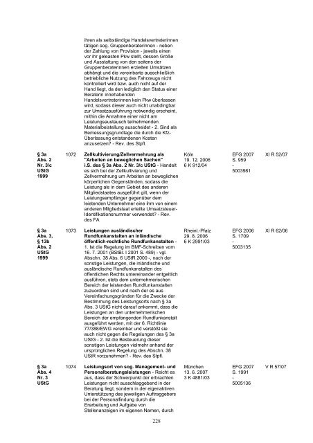 Verfahrensübersicht zu § 363 Abs. 2 AO - Beim BFH ... - Der Betrieb