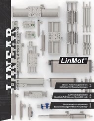 LINEAR - Das Kundenmagazin von LinMot - 2. Ausgabe