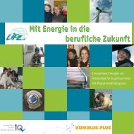 Mit Energie in die berufliche Zukunft - LIFE eV