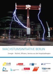 Wachstumsinitiative Berlin - Unternehmensverbände Berlin ...