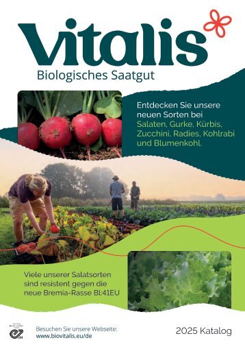 Katalog Vitalis Biologisches Saatgut 2025