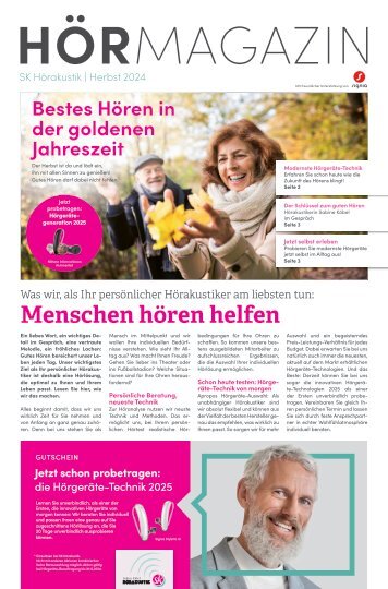 SK Hörakustik - Herbst 2024