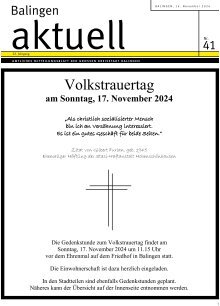 Balingen aktuell Nr. 41