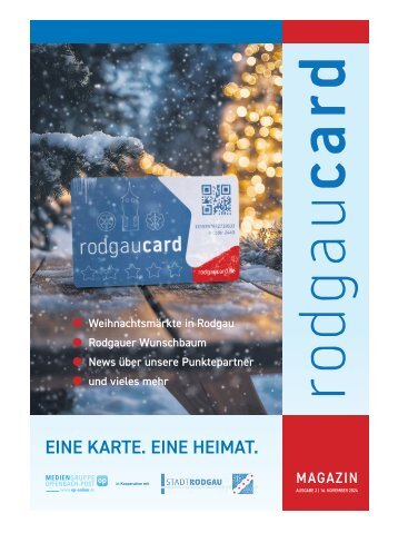 rodgaucard Magazin - Eine Karte. Eine Heimat.
