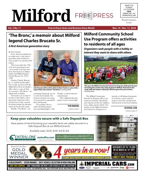 Milford Free Press November 2024