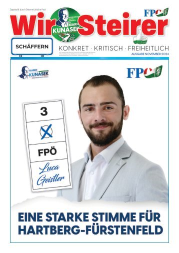Wir Steirer - Schäffern