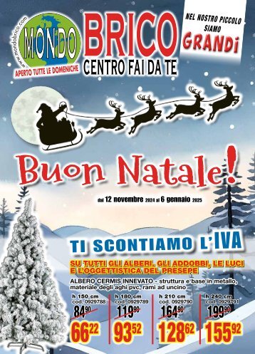 MONDOBRICO NATALE 2024 - dal 12 novembre 2024 al 6 gennaio 2025