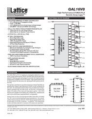 GAL16V8 Data Sheet - der HTL Steyr