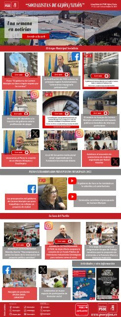 Revista informativa Nº 37 “Socialistas de Gijón/Xixón”