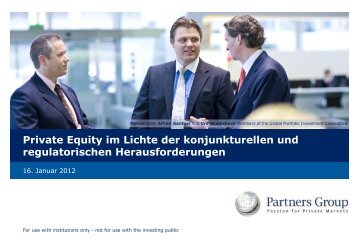 Vortrag Dr. Guido Koch - Private Equity Forum NRW e.V.