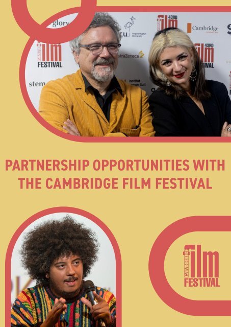 Cambridge Film Festival Partnerships