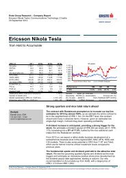 Ericsson Nikola Tesla - AII Data Processing