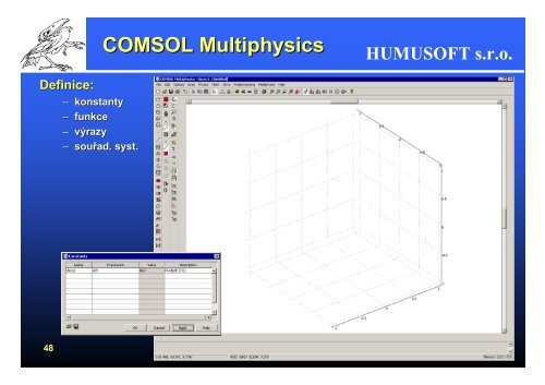 MATLAB & COMSOL Multiphysics - Humusoft