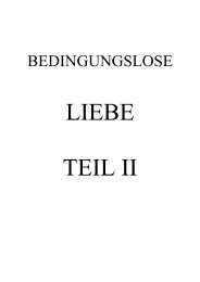 Bedingungslose Liebe - Stammtisch Neumarkt