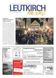 13.11.2024 Leutkirch hat was