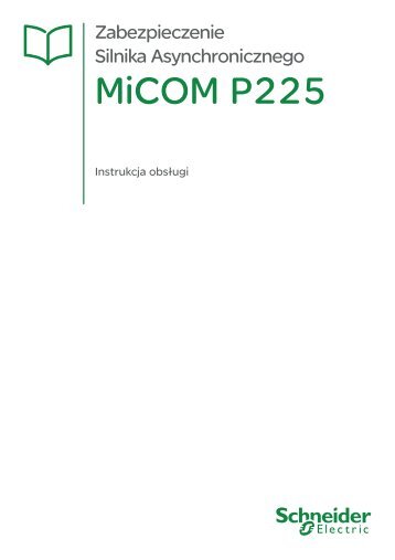 MiCOM P225 - Schneider Electric